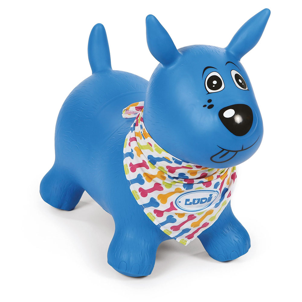 Ludi Hoppedyr - Hund, Blå
